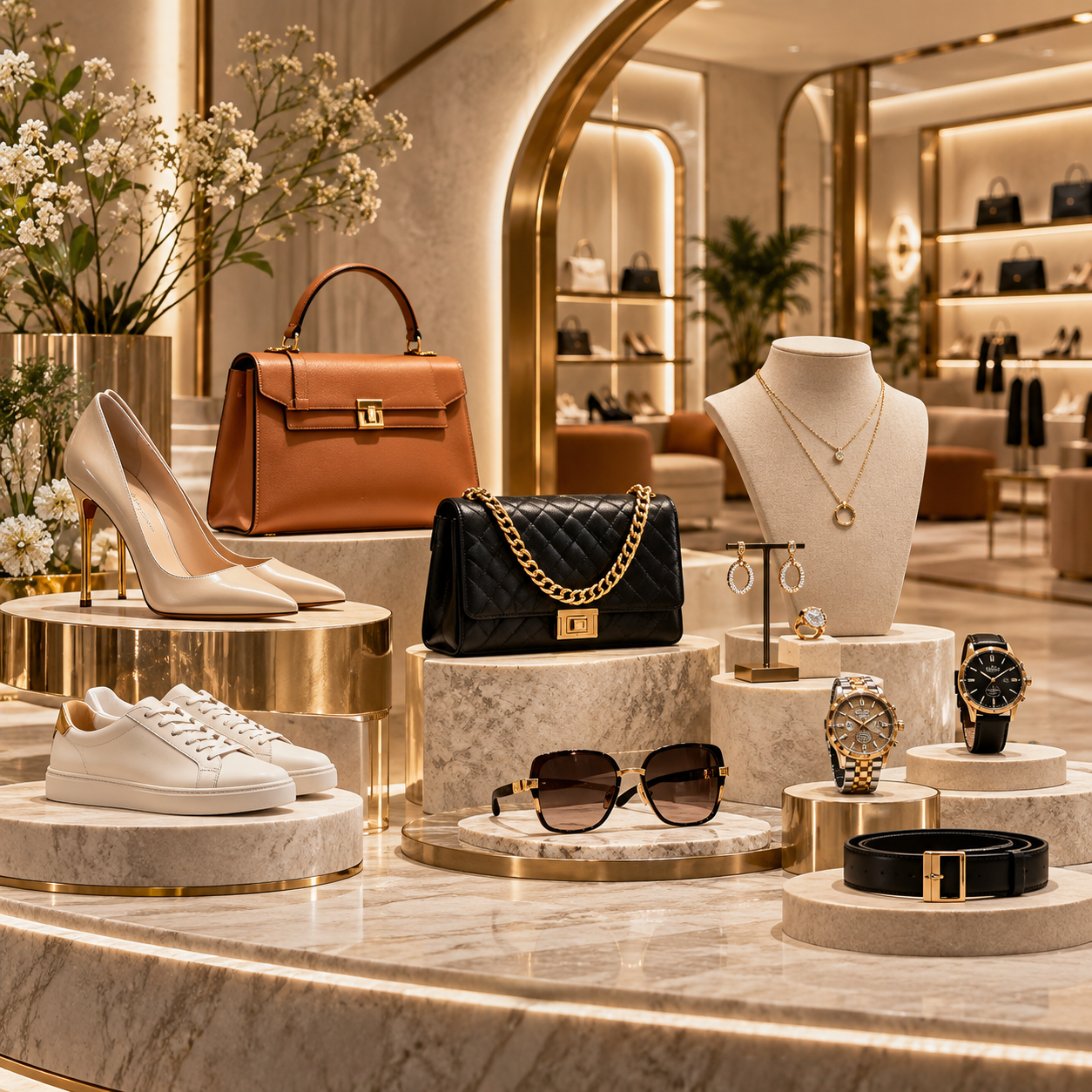 Footwear, Accessories & Jewelry